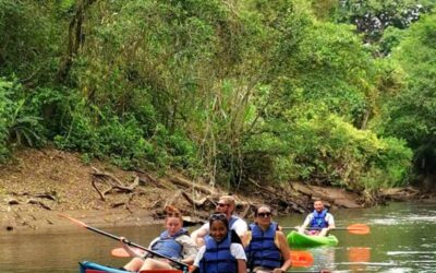 Safari float in Kayak