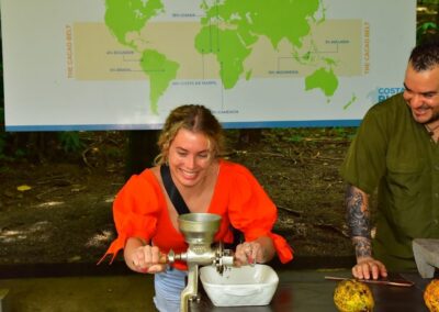 Full-Day Adventure Combo with Chocolate Tour from San José